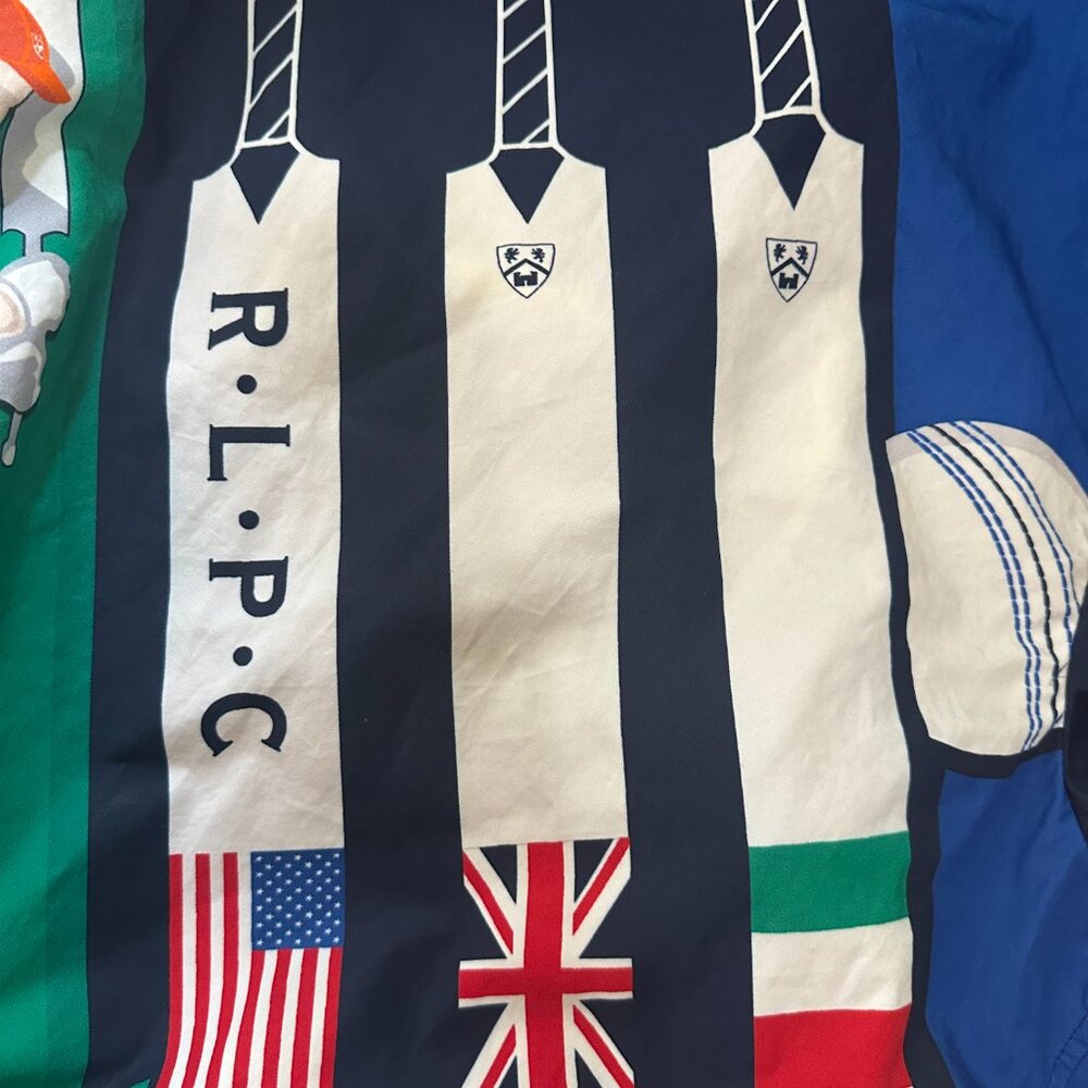 Polo Ralph Lauren RLPC International Rowing & Cricket Men's Windbreaker Jacket - Picture 6 of 16